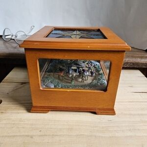 Vintage Mr Christmas Animated Nativity Music Box